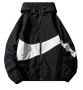 Men's Streetwear Hip Hop Jackets Warm Windbreakers Zipper Hooded Oversized Coat Casual Harajuku , снимка 1
