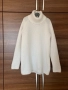 Бял пухкав пуловер H&M, снимка 2