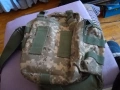 Чанта маскировъчен промазан плат каки Маркова нова на Army UA 28x22x11 cm с много прегради, снимка 2