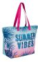 Плажна чанта Turquoise Summer Vibes & Bag 58x22x39см, снимка 1