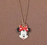 Мини  Маус  Minnie Mouse Детско колие синджир гердан, снимка 1