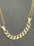 Златен синджир гривна grivna ланец lanec zlaten 14 K 585 gold , снимка 5