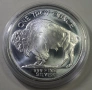 1 унция сребърна инвестиционна монета - Buffalo, снимка 1