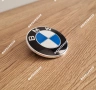 BMW емблема 74мм заден капак класическа бяло-синя, снимка 3