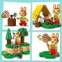 Нов Идеален Подарък - LEGO Animal Crossing с Палатка и Зайче Лего 77047, снимка 4