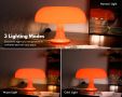 KUXEEY Настолна лампа-гъба с USB LED светлина, 3 цветови температури и димиране, снимка 6