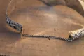 Дамска сребърна гривна , снимка 12