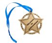 Подарък-медал за шампиони с форма на звезда.