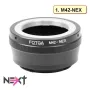 Преходник FOTGA за SONY e-mount / NEX / СОНИ - M42, M39, EF-S, LM, снимка 1