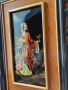Прекрасна емайлова картина на Лимож (Limoge) перлен емайл, снимка 5