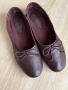 Балеринки кожа р.40 бургунди, снимка 1