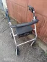 Ролатор, проходилка, олекотен, сгъваем + седалка+ колан , снимка 11