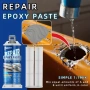 Doeyvose - Епоксидна паста за ремонт - Метална епоксидна паста за ремонт, снимка 2