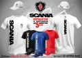 SCANIA тениска и шапка st-white-sca, снимка 1