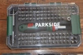 Нов комплект отверка с накрайници Parkside 115 части, снимка 1