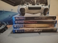 PS4 SLIM конзола 1 TB + 4 оригинални игри , снимка 3