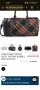 fred perry barrel bag /чанта тип барел 46 x 26 x26 cm retro tartan, снимка 14