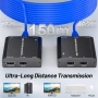 HDMI USB KVM Extender – удължител за HDMI и USB управление до 150 м през CAT6/CAT5e, снимка 4
