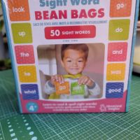 Sight Words Games Образователна игра с английски думи, торбички  за хвърляне за деца 4+ г., снимка 6 - Образователни игри - 45511168