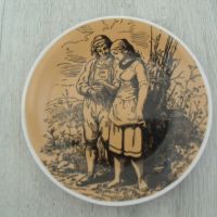 № 7535 стара порцеланова чиния / пано  - feltmann Weiden  Bavaria  , снимка 2 - Други ценни предмети - 45865256
