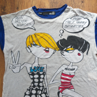 Love Moschino - страхотна дамска тениска , снимка 3 - Тениски - 45039301