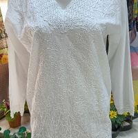 Дамски блузи и потници от памук, снимка 4 - Тениски - 45807204