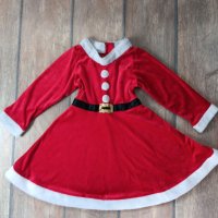 Детска рокля за Коледа, снимка 1 - Детски рокли и поли - 45689480