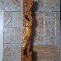 Вавилонски бог на плодородието,абаносов войн., снимка 4 - Антикварни и старинни предмети - 45835435