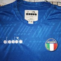 Оригинална тениска на Италия, Diadora, размер М, снимка 2 - Спортни дрехи, екипи - 45795819