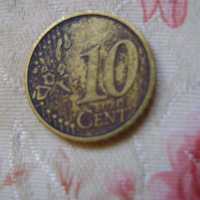 10 euro centa, снимка 1 - Антикварни и старинни предмети - 45008588