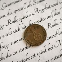 Монета - Трети райх - Германия - 1 пфениг | 1938г.; серия Е, снимка 1 - Нумизматика и бонистика - 45480135