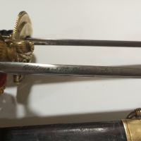 Стара офицерска военноморска сабя , снимка 5 - Антикварни и старинни предмети - 45374731