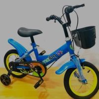 Детски велосипед със светещи помощни колела и противоплъзгащи гуми, снимка 8 - Велосипеди - 45404750