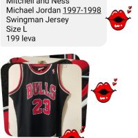 Оригинален мъжки потник на MICHAEL JORDAN  1997-1998 , снимка 6 - Спортни дрехи, екипи - 45137115