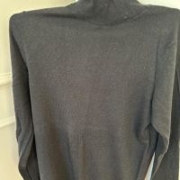 Поло пуловер Massimo Dutti, размер L, черен, снимка 9 - Блузи с дълъг ръкав и пуловери - 45359856