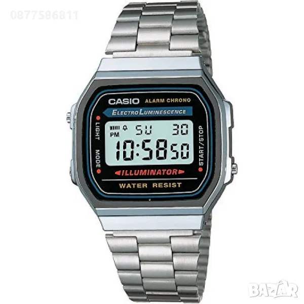 █▬█ █ ▀█▀ ПРОМОЦИЯ НА ЧАСОВНИК CASIO A168WA-1YES. КАСИО A168WA 1. A168WA, снимка 1