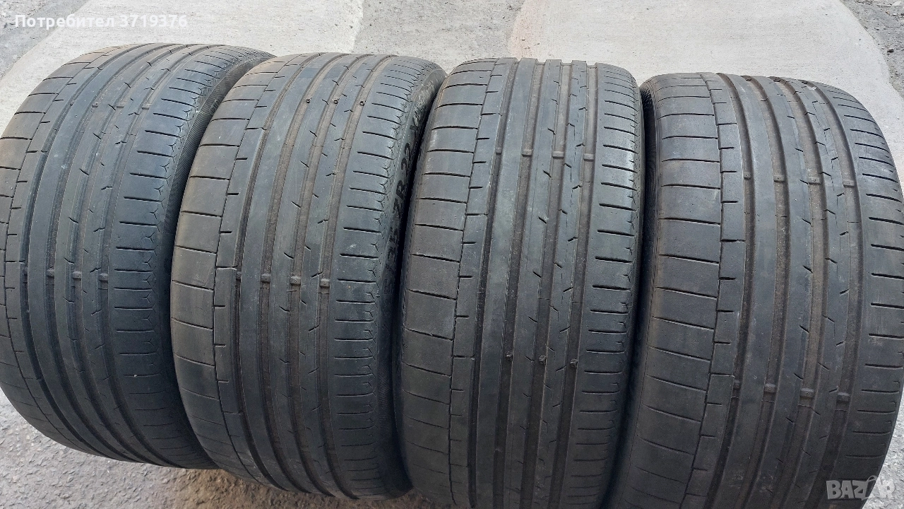 Гуми 285/35/22 Continental 4 броя 22 цола , снимка 1