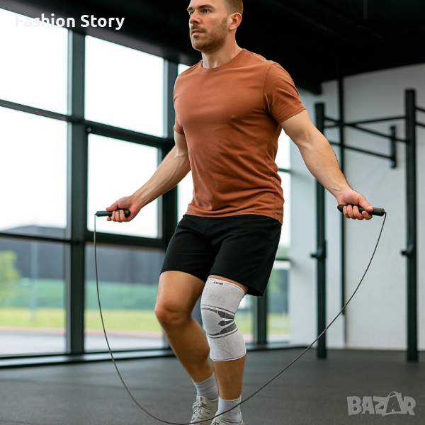 Ортопедична поддръжка за коляно VBOSI NO:7781B – стабилност, комфорт и защита при движение, снимка 1