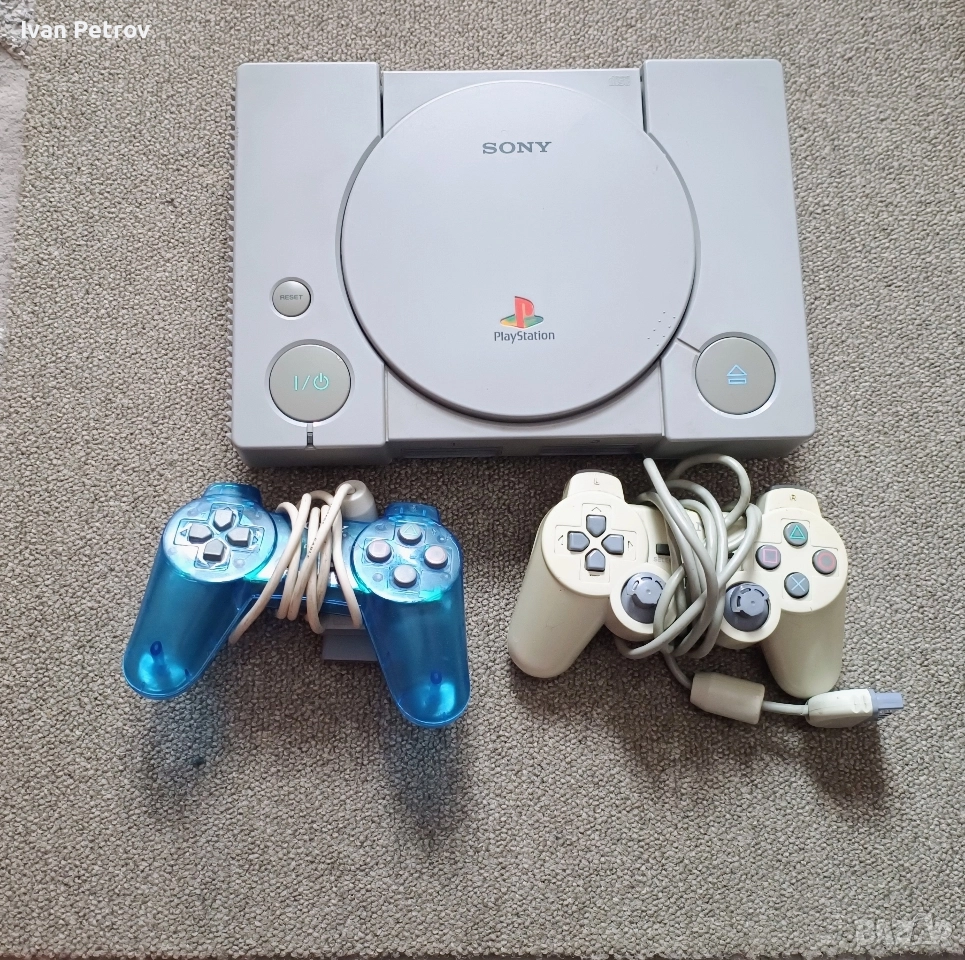 Playstation 1 с два джойстика , снимка 1