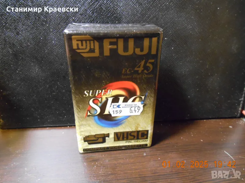 Fuji EC-45 Super SHG -  VHS C videocassette, снимка 1