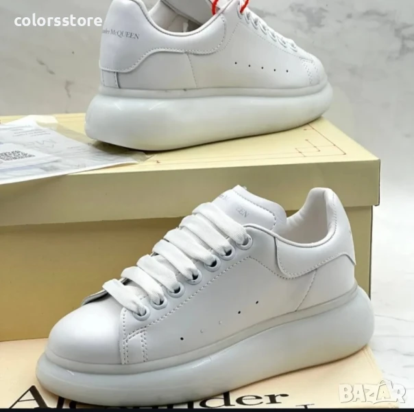 Дамски бели кецове Alexander McQueen/BR166s, снимка 1