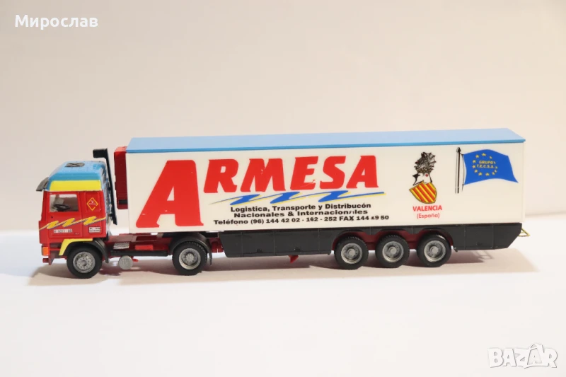 HERPA 1:87 H0 VOLVO ТИР КАМИОН ИГРАЧКА КОЛИЧКА МОДЕЛ, снимка 1