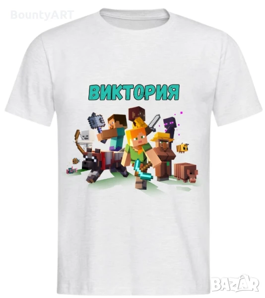 Тениска Minecraft /Майнкрафт, снимка 1