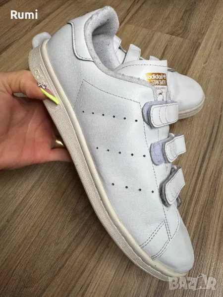 Оригинални кожени маратонки Adidas Stan Smith Cf ! 44 н, снимка 1