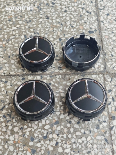 75мм Капачки за джанти за Мерцедес Mercedes-Benz A/000/400/09/00, снимка 1