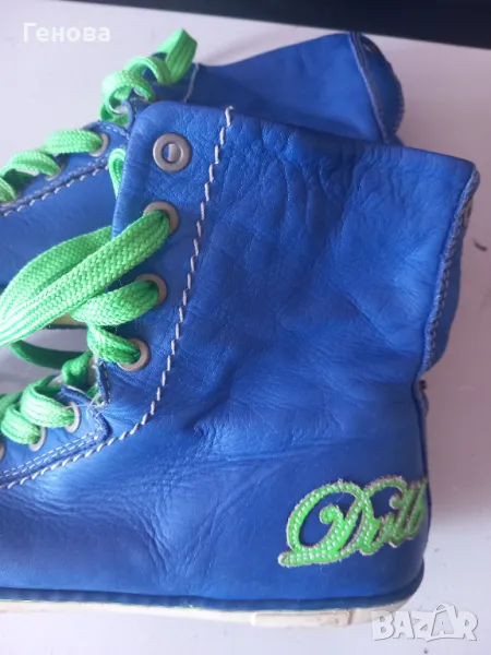 Детски високи кожени кецове, снимка 1