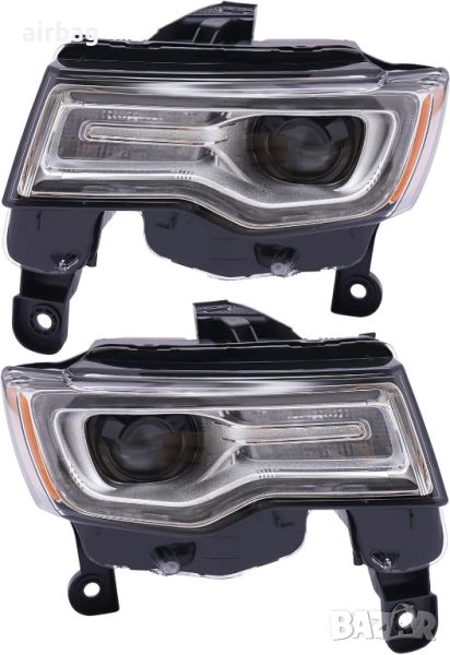 Комплект фарове Jeep Grand Cherokee FULL LED DRL WK2 2014 - 21г., снимка 1