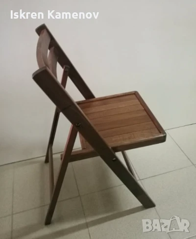 Сгъваеми столове от парен бук, снимка 1