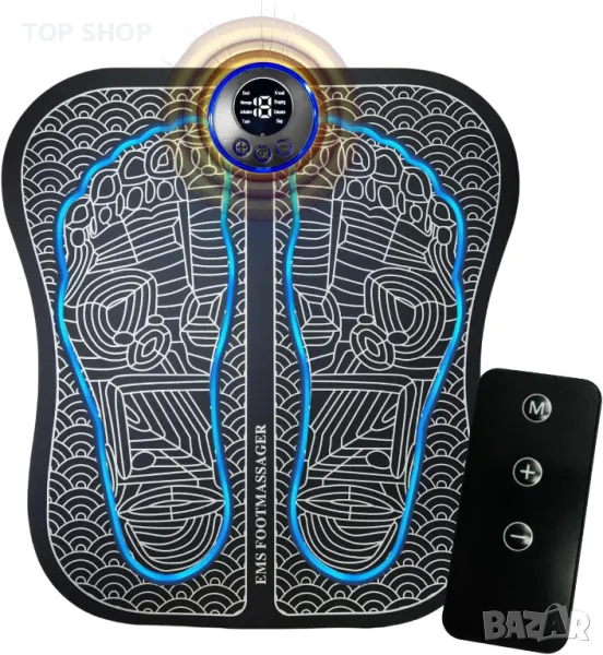 HOMESTA EMS Масажор за крака за усилване на кръвообращението, снимка 1