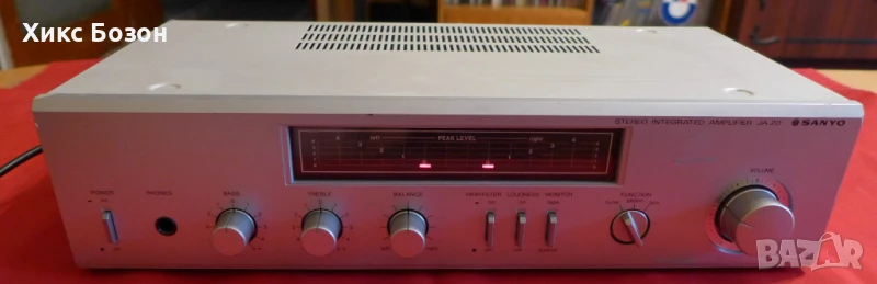 Отличен малък усилвател Sanyo JA 20-идеален за компютър, снимка 1